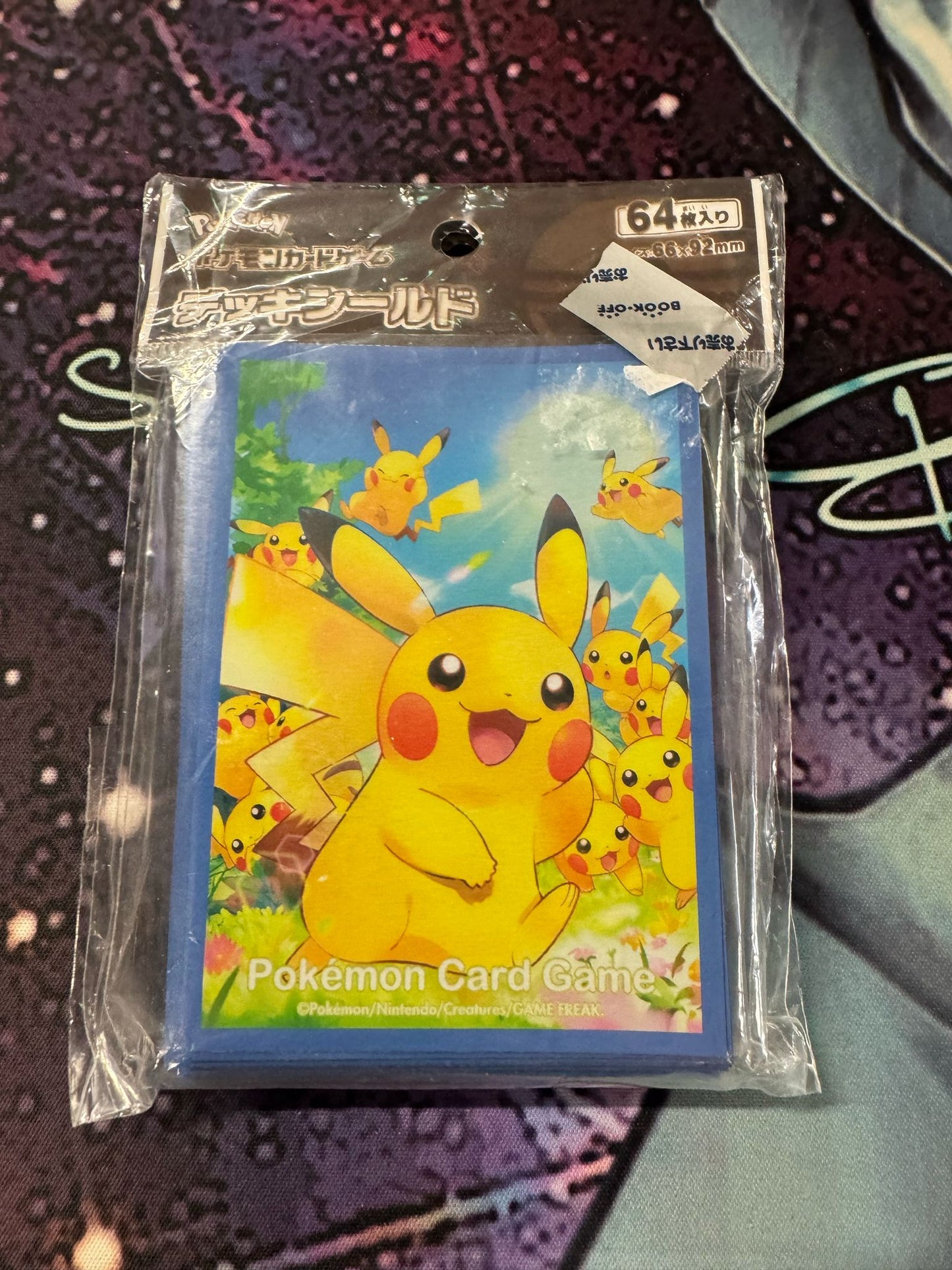 Pokemon TCG: Pikachu's Pokemon Center 64 Sleeves Sealed