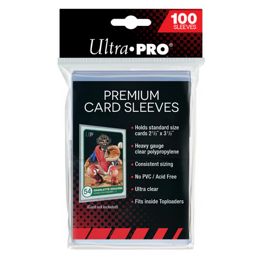 2.5" x 3.5" Premium Card Sleeves 100ct