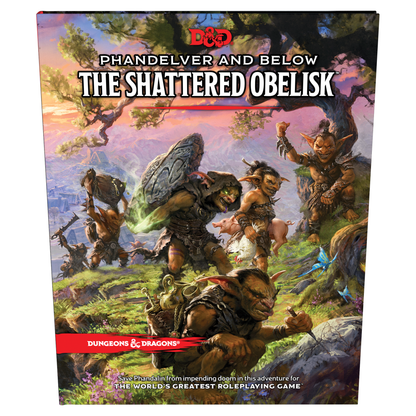 Phandelver and below the shatter obelisk dungeons and dragons front tilted