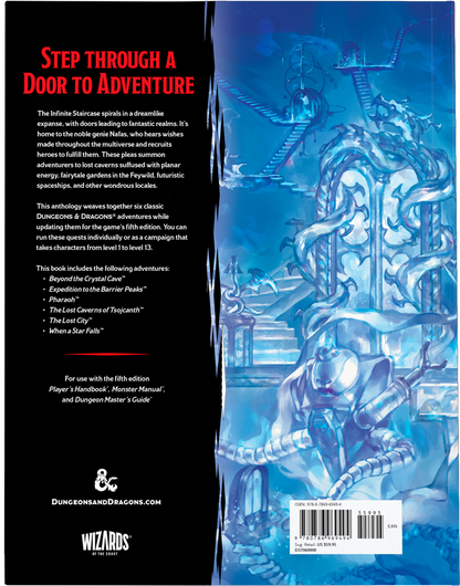 quests from the infinite staircase dungeons and dragons blurb