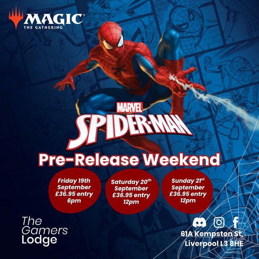 MTG: Universes Beyond Spider-Man - Pre-Release Weekend, Friday 19th of September 