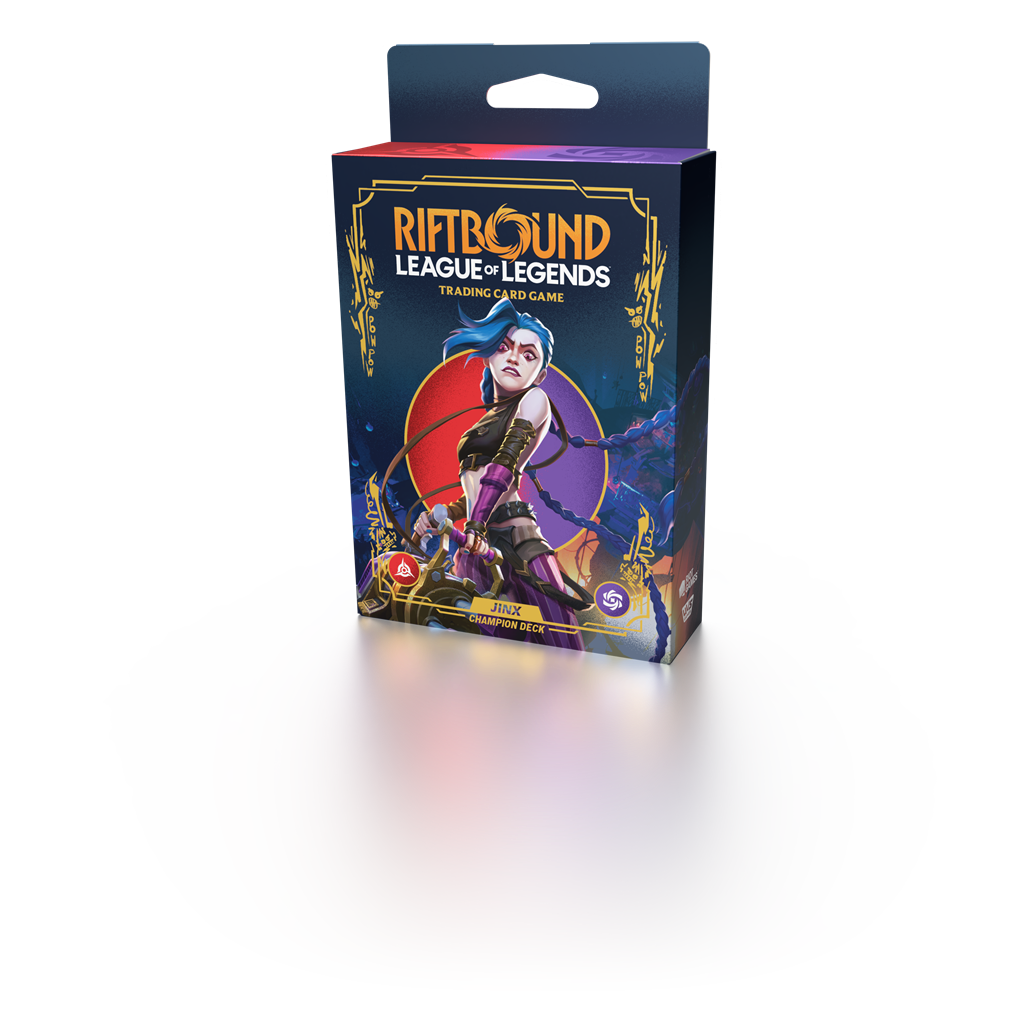 Riftbound: League of Legends TCG - Set One: Origins Champion Deck - Jinx **Pre-Order**